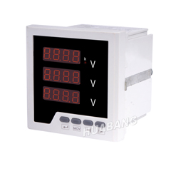 Three Phase Voltage Panel Meter