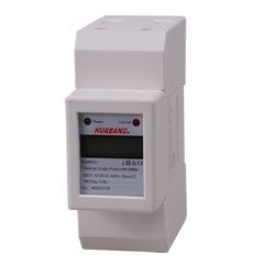 Single Phase 2 Modular Din Rail KWH Meter​