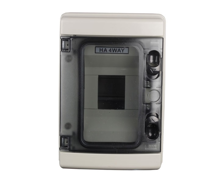 IP65 Water Proof Din Rail 4WAY Meter Box